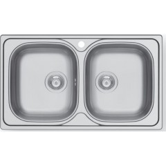 Maidtec Inset 2B Ένθετος Νεροχύτης 86x50cm Inox Σατινέ 101054001 Maidtec Inset 2B Ένθετος Νεροχύτης 86x50cm Inox Σατινέ 101054001